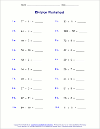 Math 3rd grade division number. Worksheets For Basic Division Facts Grades 3 4