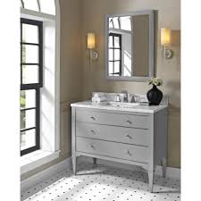 Browse a large selection of bathroom vanity designs, including single and double vanity options in a wide range of sizes, finishes and styles. Fairmont Designs Charlottesville 42 Vanity Light Gray Free Shipping Modern Bathroom