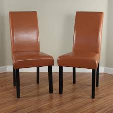 Andover Mills Demastro Upholstered Dining Chair Reviews Wayfair Brown Dining Chairs Faux Leather Dining Chairs Dining Chair Upholstery