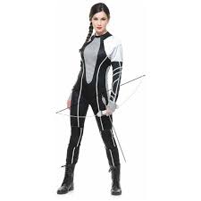 Maybe you would like to learn more about one of these? Katniss Everdeen Womens Costume Jumpsuit Hunter 2 Catching Fire Movie Adult Walmart Com Walmart Com