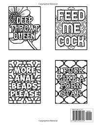 Push pack to pdf button and download pdf coloring book for free. Dirty Phrases Adult Coloring Book Funny Curse Word And Swearing Phrases For Stress Release And Relaxation For Those Who Enjoy Hilarious Offensive And Obscene Colouring Gag Gifts Pricepulse