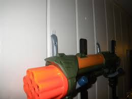 Nerf board made from a peg board. Easy Removable Dorm Nerf Blaster Rack 4 Steps Instructables