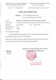 Công ty Cổ phần Vận tải Xăng dầu VITACO - Người quan sát