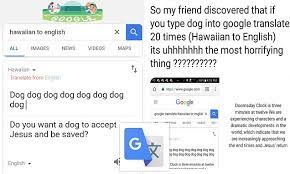 Comme arracher des sardines à un bébé phoque. Google Translate S Ai Is Spouting Prophetic Verses From Gibberish Daily Mail Online