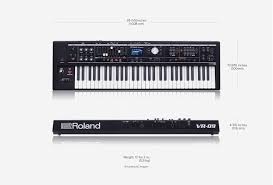 Roland V Combo Vr 09 B Live Performance Keyboard