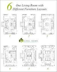 One Living Room Six Different Room Layouts Furniture Layouts Smalllivingroomfurnit Living Room Floor Plans Family Room Layout Living Room Furniture Layout