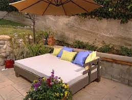 This romantic outdoor daybed is both versatilethis romantic outdoor daybed is both versatile and functional. Home Dzine Home Diy Diy Garden Day Bed