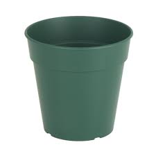 Ghiveci de flori lace, din plastic, alb. Ghiveci Flori Madagascar Rotund Plastic O 30 Cm Verde