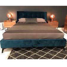 In style furnishings stella modern metal low profile thick slats support platform bed frame this stunning queen size stella metal platform bed frame makes a brilliant addition to any bedroom. Stella Bed Mikaza Meubles Modernes Montreal Modern Furniture Ottawa