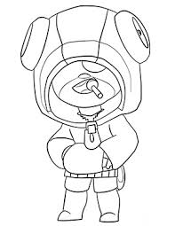 Ausmalbild Brawl Stars Leon In 2020 Ausmalbilder Ausmalen Kostenlose Ausmalbilder