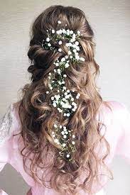 33 Wedding Hairstyles With Flowers For Your Fairytale Day Long Hair Styles Winter Wedding Hair Unique Wedding Hairstyles
