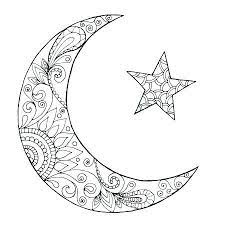 #crescent #stars #drawingcoloring #drawingforkidsbb #kidsatcoloring. Super Tattoo Moon Mandala Coloring Pages 56 Ideas Moon Coloring Pages Mandala Coloring Pages Moon Tattoo