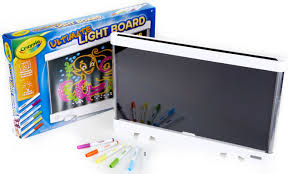 Crayola Ultimate Light Board Drawing Tablet Coloring Set Child Ages 4 Unisex Walmart Com Light Board Marker Storage Crayola