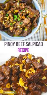 Filipino Beef Salpicao Recipe Recipe Salpicao Recipe Beef Salpicao Recipe Recipes