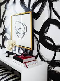 Bedroom Wall Black And White Wallpaper Bedroom Ideas Black And White Wallpaper Kourtney Kardashian Wall Painting Inspiration Wall Decor