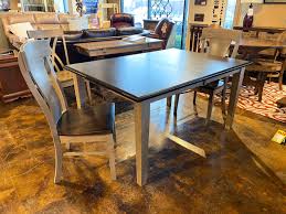 Call our design consultants or visit our dining room furniture store browse through our selection of dining room items. West Point Woodworking Denver Customizable Solid Wood Leg Table Mueller Furniture Dining Tables