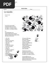 La Muralla, Poema