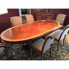 Henredon Dining Table Oval Oval Table Dining Henredon Furniture Dining Table