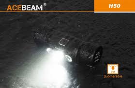 Ces modèles privilégient donc naturellement la puissance brute, au détriment, souvent, de l'autonomie. Lampe Frontale Acebeam H50 2000lumens