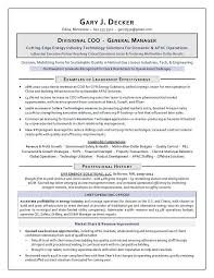 coo sample resume resume writers