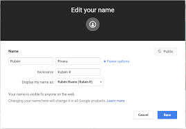How do i change my name on my google phone? Change Personal Display Name In Hangouts Web Applications Stack Exchange