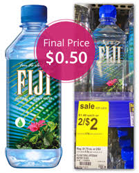 Fiji Bottled Water Only 0 50 At Walgreens The Krazy Coupon Lady Bottle Water Bottle Fiji