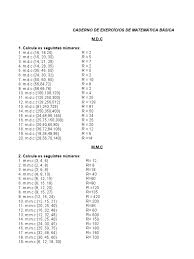 Caderno De Exercicios De Matematica Basica Interesse Quilograma