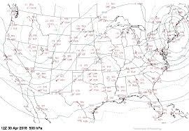 what are upper air maps and how are they used