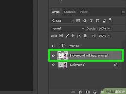 3 Ways To Remove Text From A Photo In Photoshop Wikihow
