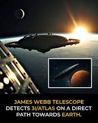 The James Webb Space Telescope has just confirmed something that has left astronomers around the world stunned. The mysterious interstellar object known as "3I/ATLAS" is now officially on a trajectory heading towards