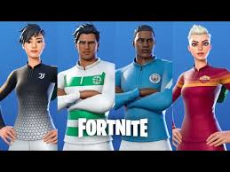 This cosmetic has been leaked, and the skin will hopefully be available to purchase in the near future! Fortnite Rep Your Club Football Soccer Skins Available Now Youtube