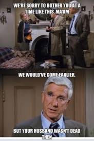 Pin By Leesa Lemaster On Funny Stuff Funny Movies Leslie Nielsen Funny