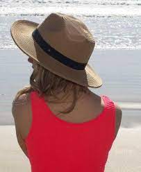 Havana Fedora Hat Unisex Packable Lightweight Fits Large Heads 3 Inch Wide Brim Upf 50 Sun Hats For Women Fedora Hat Fedora
