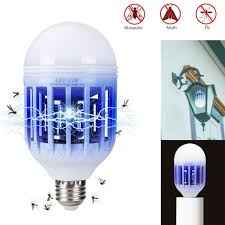 Electronic Mosquitop Fly Killer Lamp Fits 110v E27 26 Light Bulb Socket Suit For Indoor Outdoor Bug Zapper Bulb 1 Pack Walmart Com Walmart Com