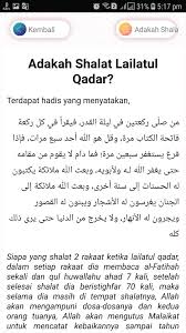 Ushalli sunnata lailatil qadri rak'ataini lillahi ta'aalaa. Panduan Amalan Di Malam Lailatul Qadar Fur Android Apk Herunterladen