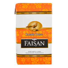 Vino Caja Faisan Rosado Dulce 1 Litro