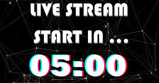Black Tik Tok Live Stream Start Soon Free Template With Animated Background In 2020 Animation Background Intro Streaming