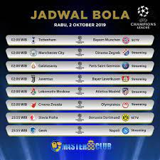 Jadwal Liga Champions Persamaan