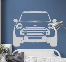 These can be used on surfaces other than walls. Mini Cooper Wall Stickers Tenstickers