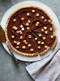 Tarte Au Chocolat Et Aux Noisettes Ricardo Recipe Desserts Decadent Chocolate Desserts Sweet Tarts