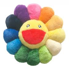 Takashi Murakami Flower Pillow Rainbow 60cm Murakami Flower Takashi Murakami Murakami