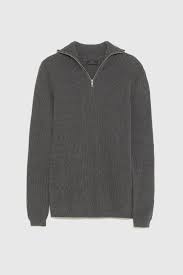 Image 6 Of Knit High Neck Sweater With Zip From Zara Sviter Sviter S Gorlovinoj