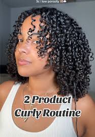 How to Do A Curly Hair Routine with Mini Products