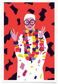 According to apfel, great personal style is about knowing yourself, staying curious, and maintaining a sense of humor. Iris Apfel Poster Juniqe