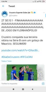 Cruzeiro Y Martins Ganan Al Figueirense Futbol De Primera Bolivia Facebook