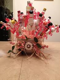 Pin By Kim Mathiason Benson On Party Ideas Liquor Bouquet Mini Liquor Bottles Liquor Gifts