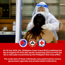 Philippine Coast Guard List Of Negative Rt Pcr Test Results Non Pcg Lab Ids 5 314 On 10 July 2020 The Philippine Coast Guard Pcg Published The List Of Negative Rt Pcr Test Results