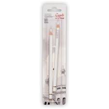 Conte A Paris White Pastel Pencils 2 Pack