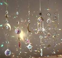 Kristal Güneş Yakalayıcı Pencere Asılı Suncatchers Prizmas Zinciri Ile  Gökkuşağı Yapımcısı Yakalama Güneş Cam Prizmalar Dekor Ev Bahçe için -  AliExpress