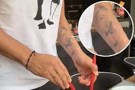 #álvaro morata #alvaro morata #dani carvajal #real madrid #at least crop the photo alvaro. Chelsea Striker Alvaro Morata Shows Amazing Tattoo Of Wife Alice Campello As He Cooks Spaghetti Dish